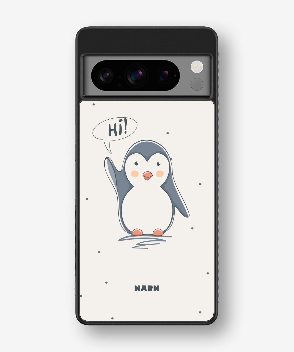 Google Pixel 8 Pro Hard Case – Cute Penguin - View 1