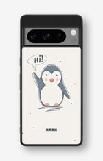 Google Pixel 8 Pro Hard Case – Cute Penguin - View 1