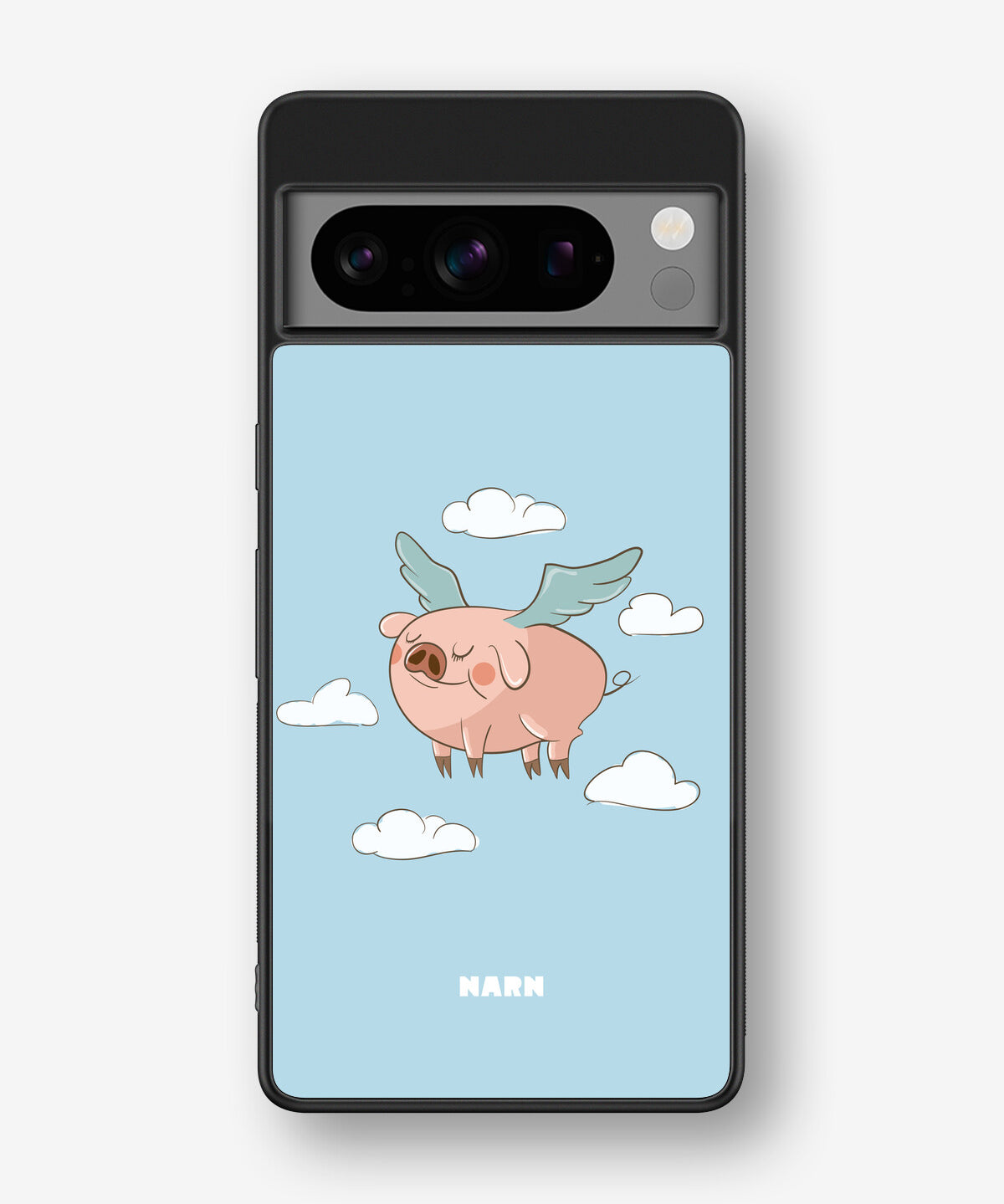 Google Pixel 8 Pro Hard Case – Dreamy Pig - View 1