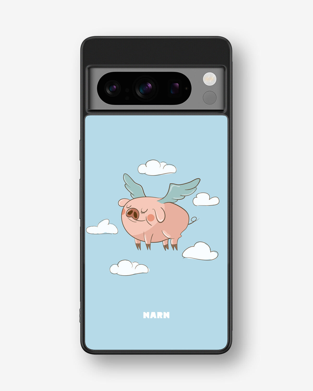 Google Pixel 8 Pro Hard Case – Dreamy Pig - View 1