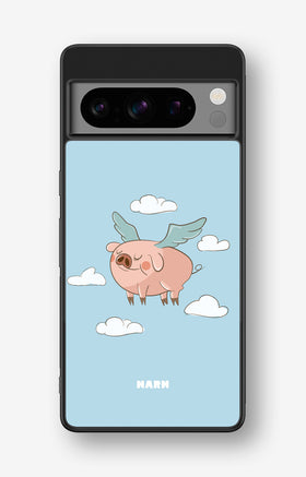 Google Pixel 8 Pro Hard Case – Dreamy Pig - View 1