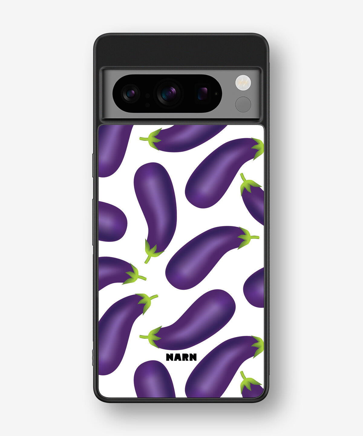 Google Pixel 8 Pro Hard Case – Eggplant Pattern - View 1