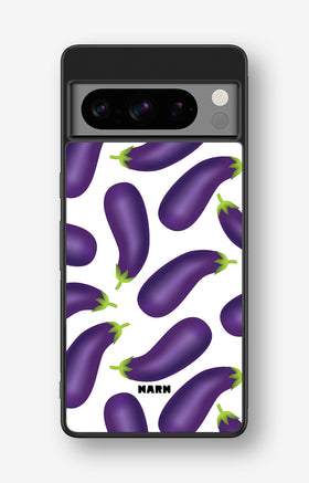 Google Pixel 8 Pro Hard Case – Eggplant Pattern - View 1