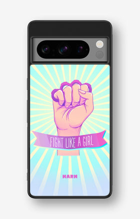 Google Pixel 8 Pro Hard Case – Fight Like A Girl - View 1