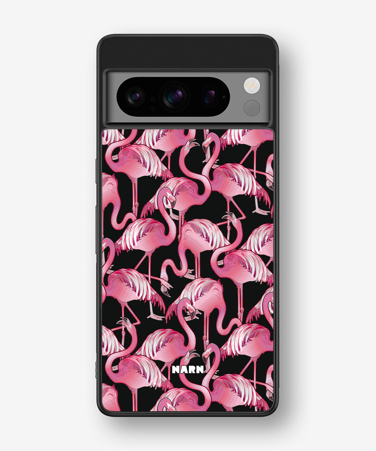 Google Pixel 8 Pro Hard Case – Flamingos - View 1