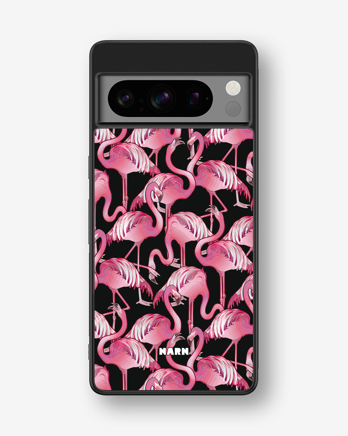 Google Pixel 8 Pro Hard Case – Flamingos - View 1