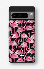 Google Pixel 8 Pro Hard Case – Flamingos - View 1