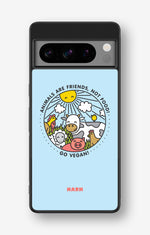 Google Pixel 8 Pro Hard Case – Friends, Not Food - View 1