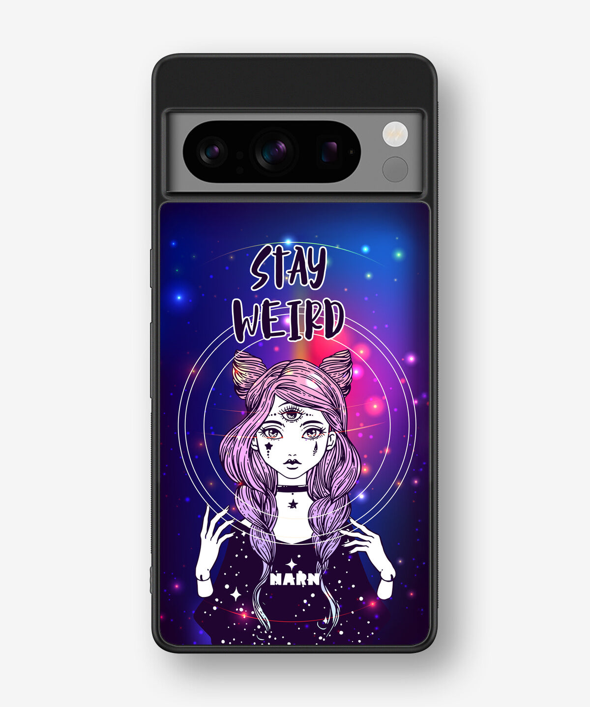 Google Pixel 8 Pro Hard Case – Galactic Weird - View 1