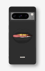 Google Pixel 8 Pro Hard Case – Golden Lips - View 1
