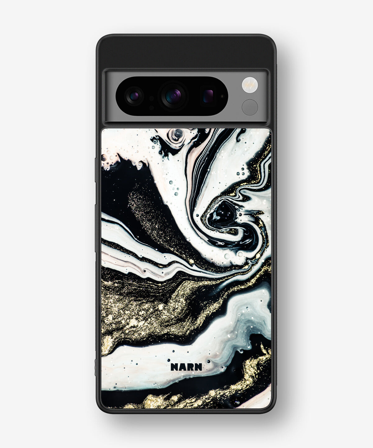 Google Pixel 8 Pro Hard Case – Golden Swirl - View 1
