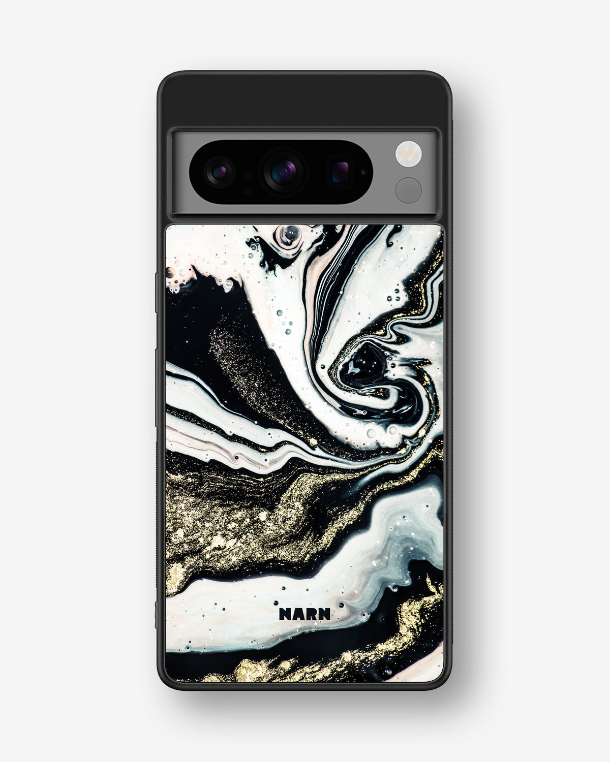 Google Pixel 8 Pro Hard Case – Golden Swirl - View 1