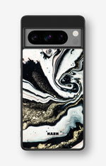 Google Pixel 8 Pro Hard Case – Golden Swirl - View 1