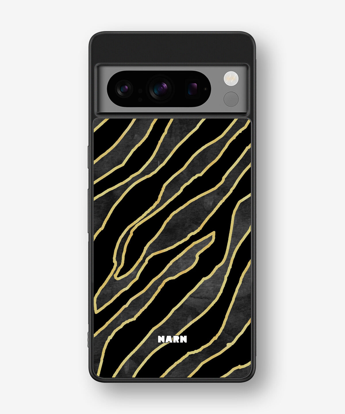 Google Pixel 8 Pro Hard Case – Golden Zebra - View 1