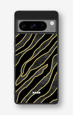 Google Pixel 8 Pro Hard Case – Golden Zebra - View 1
