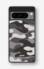 Google Pixel 8 Pro Hard Case – Grey Camo - View 1