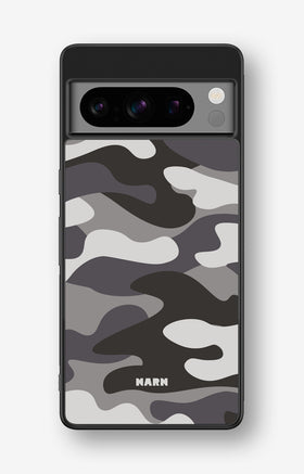 Google Pixel 8 Pro Hard Case – Grey Camo - View 1