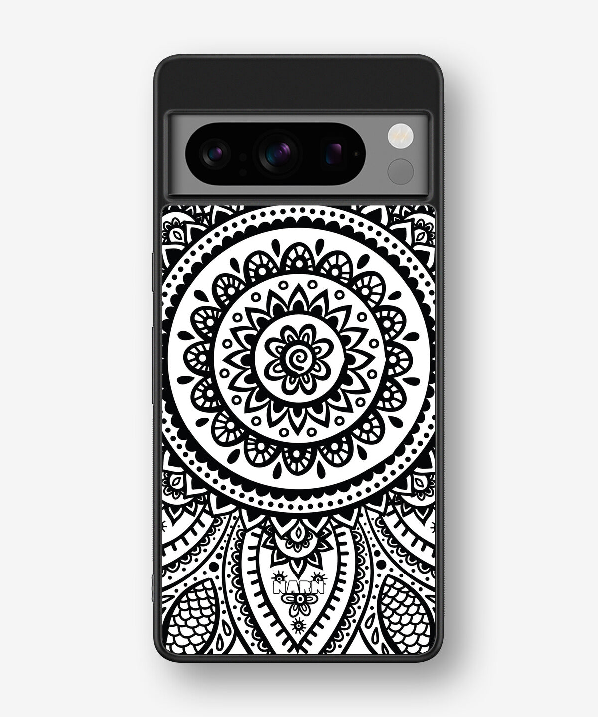Google Pixel 8 Pro Hard Case – Henna Mandala - View 1