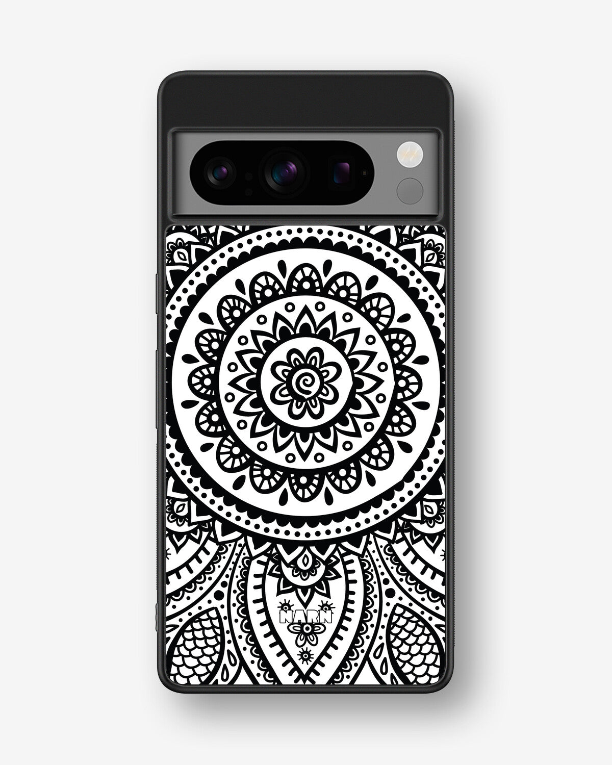 Google Pixel 8 Pro Hard Case – Henna Mandala - View 1