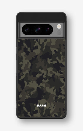 Google Pixel 8 Pro Hard Case – Jungle Green Camo - View 1