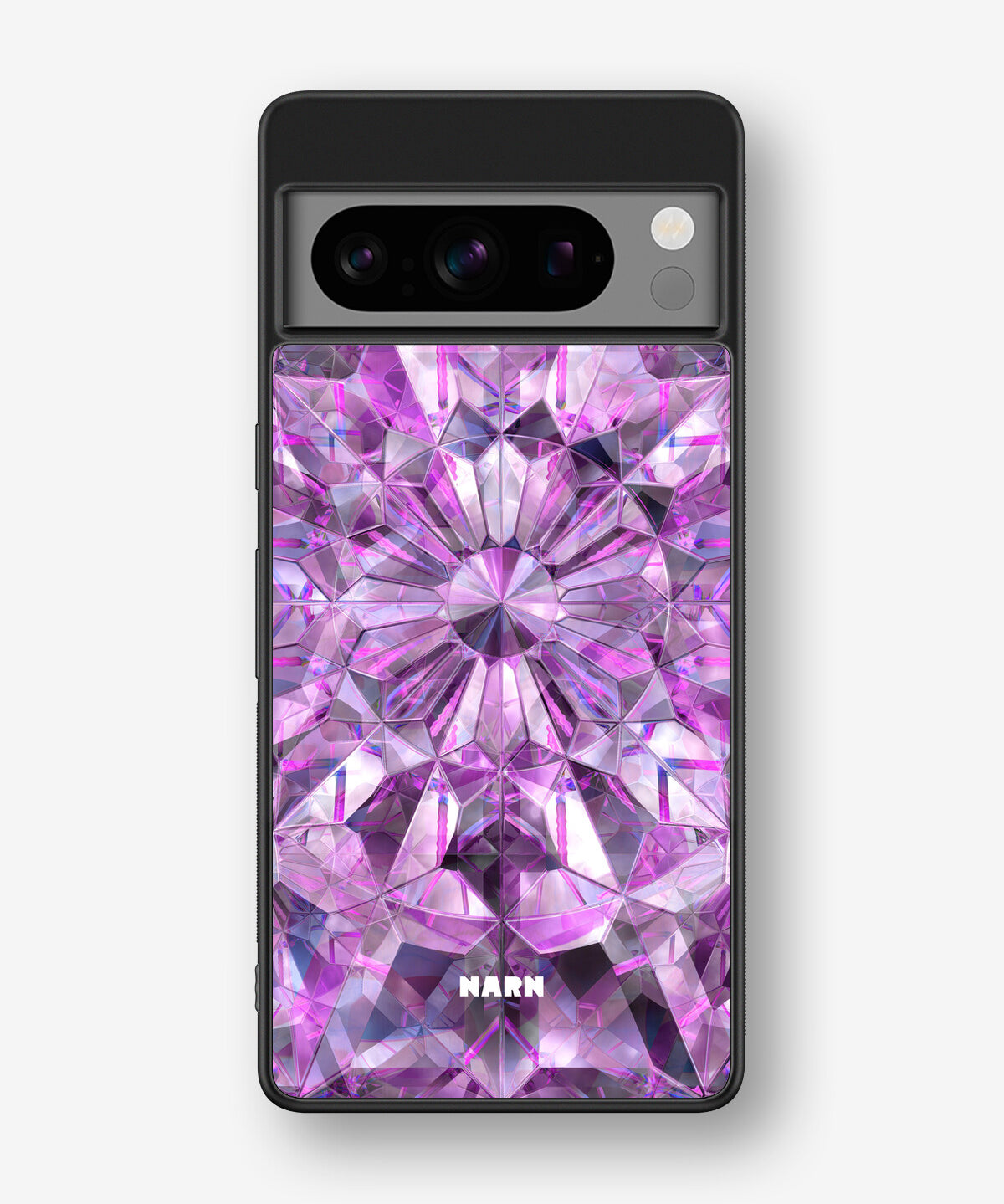 Google Pixel 8 Pro Hard Case – Lavender Crystals - View 1