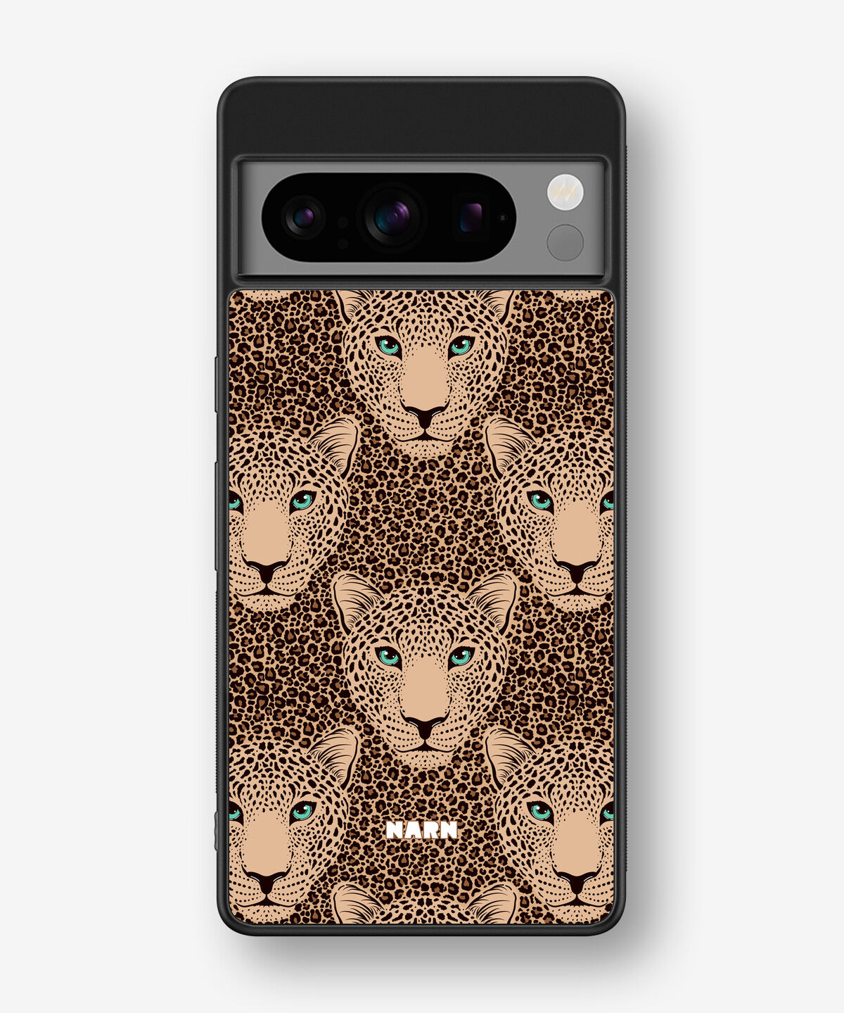 Google Pixel 8 Pro Hard Case – Leopard Gaze - View 1
