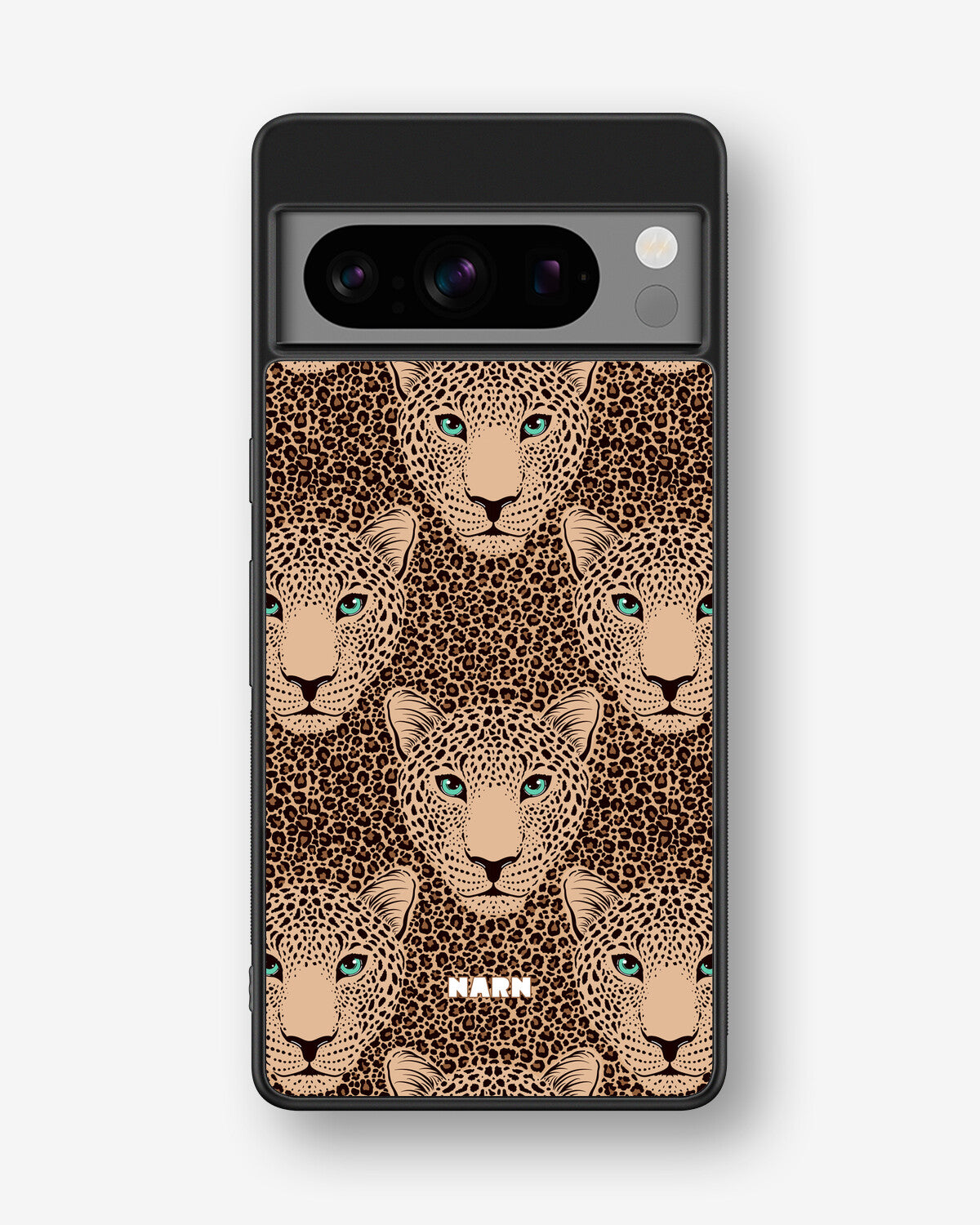 Google Pixel 8 Pro Hard Case – Leopard Gaze - View 1