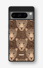 Google Pixel 8 Pro Hard Case – Leopard Gaze - View 1