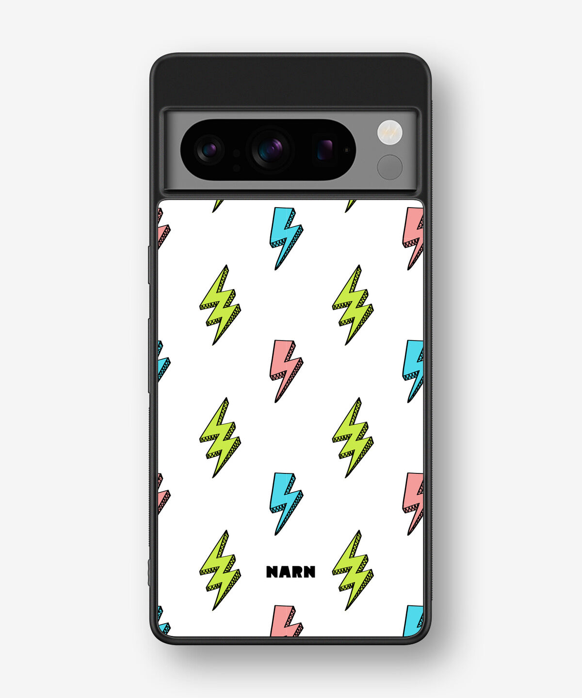 Google Pixel 8 Pro Hard Case – Lightning Bolts - View 1