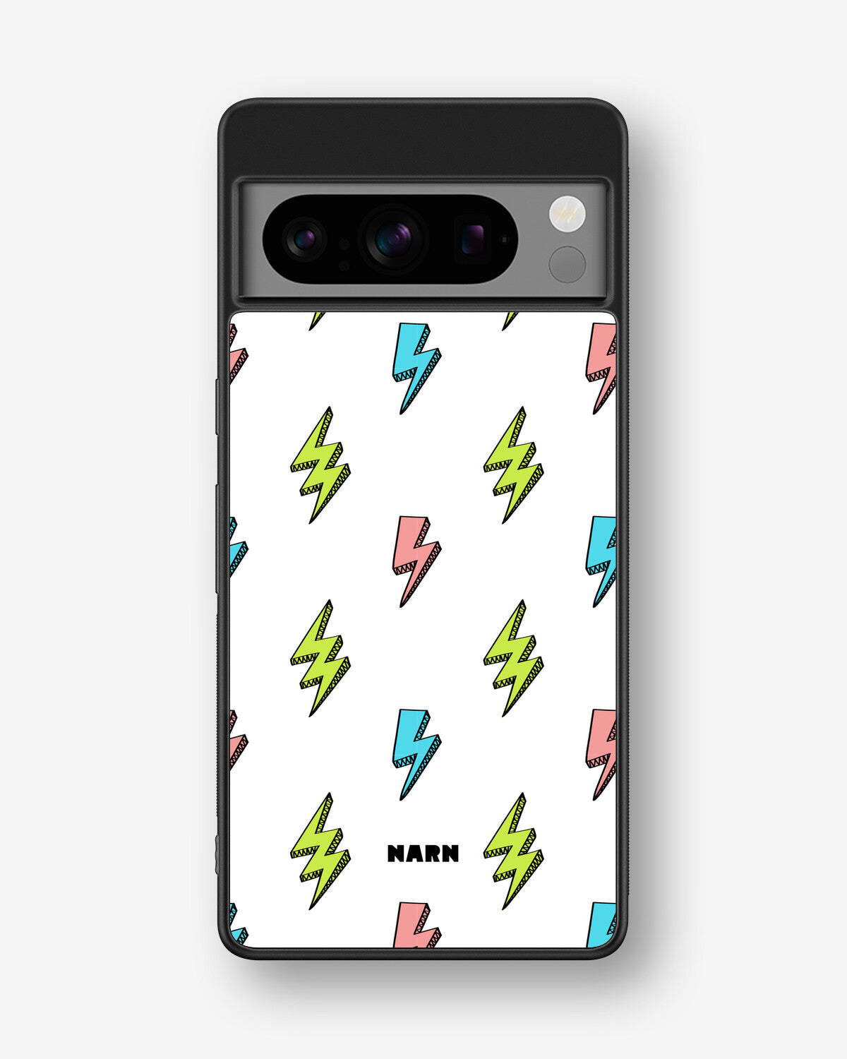 Google Pixel 8 Pro Hard Case – Lightning Bolts - View 1