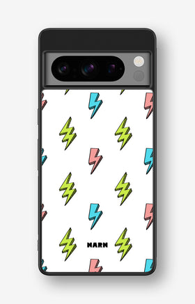 Google Pixel 8 Pro Hard Case – Lightning Bolts - View 1