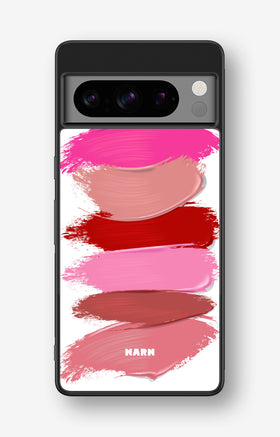 Google Pixel 8 Pro Hard Case – Lipstick Smears - View 1