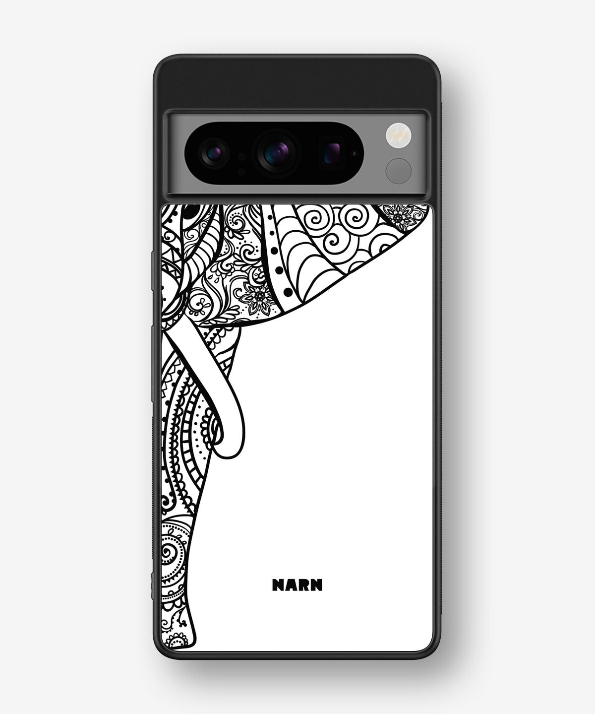 Google Pixel 8 Pro Hard Case – Mandala Elephant - View 1