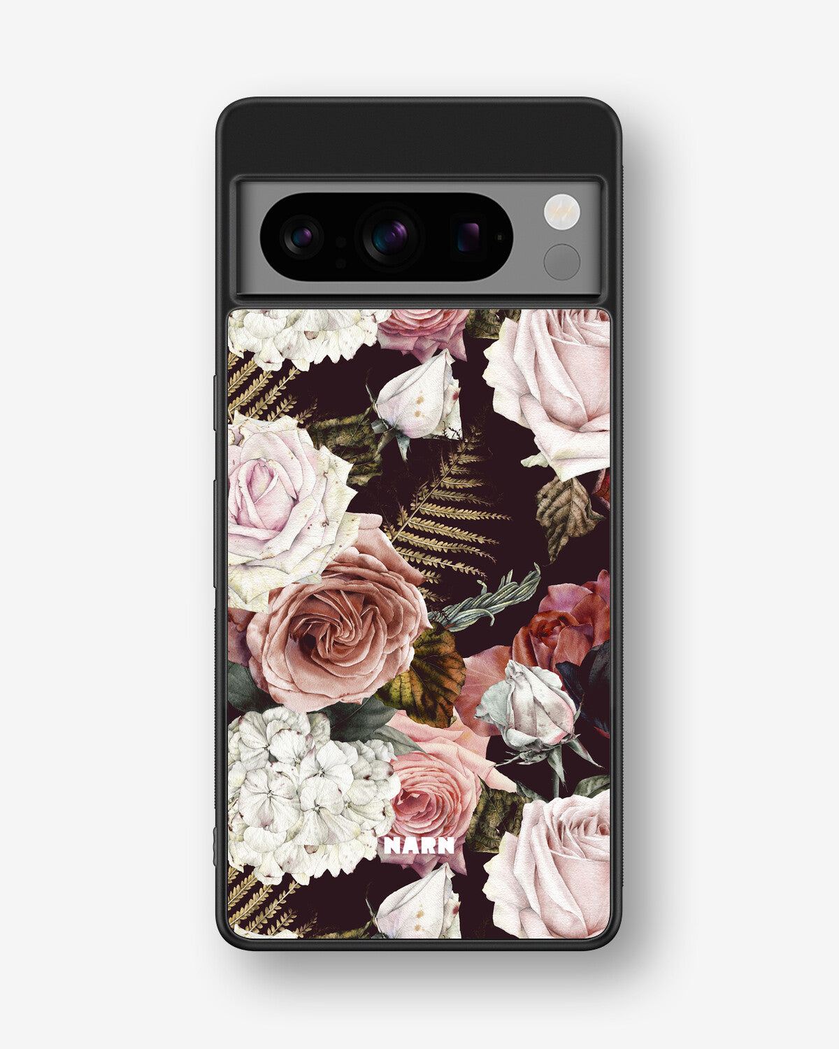 Google Pixel 8 Pro Hard Case – Midnight Roses - View 1