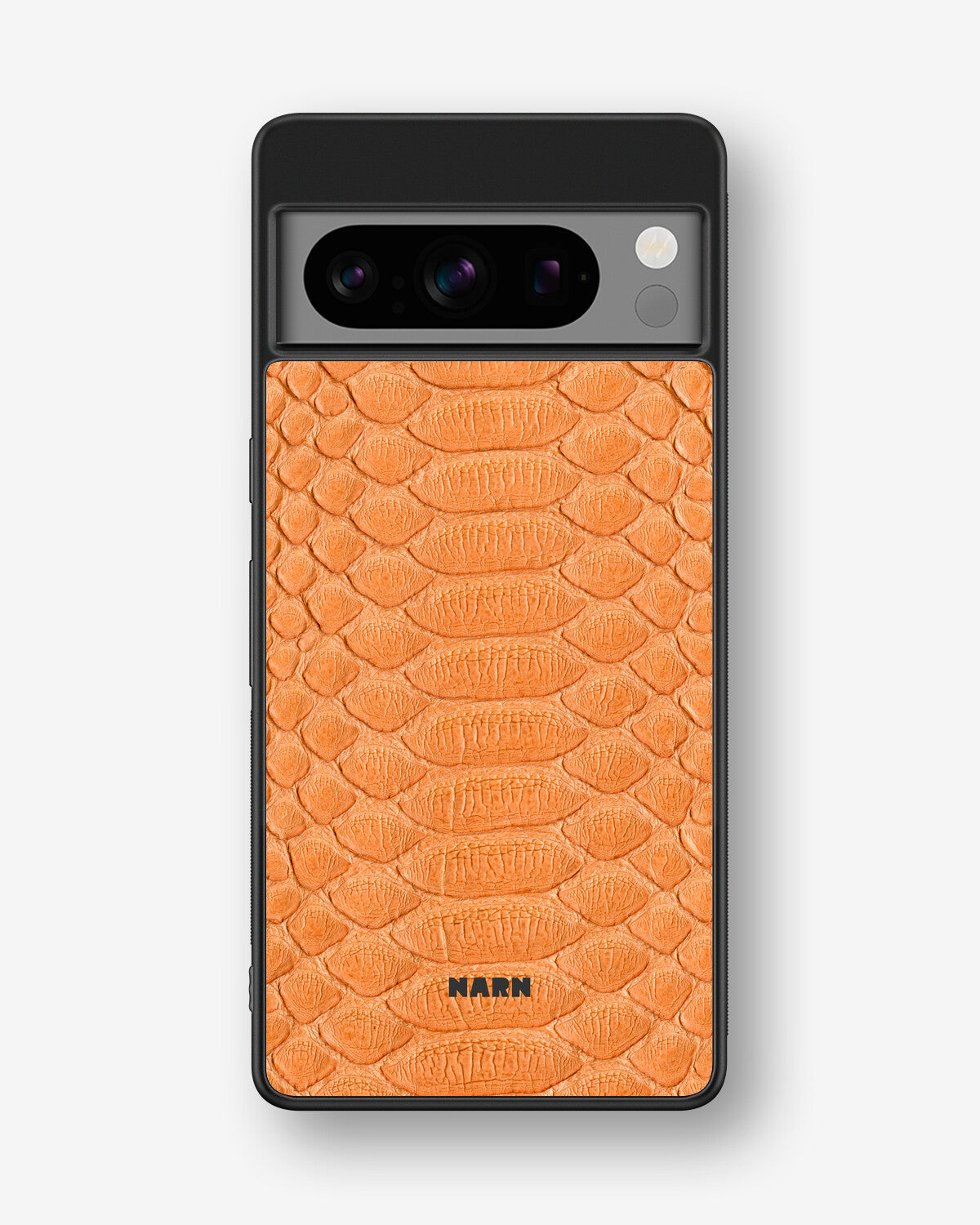 Google Pixel 8 Pro Hard Case – Orange Snake - View 1