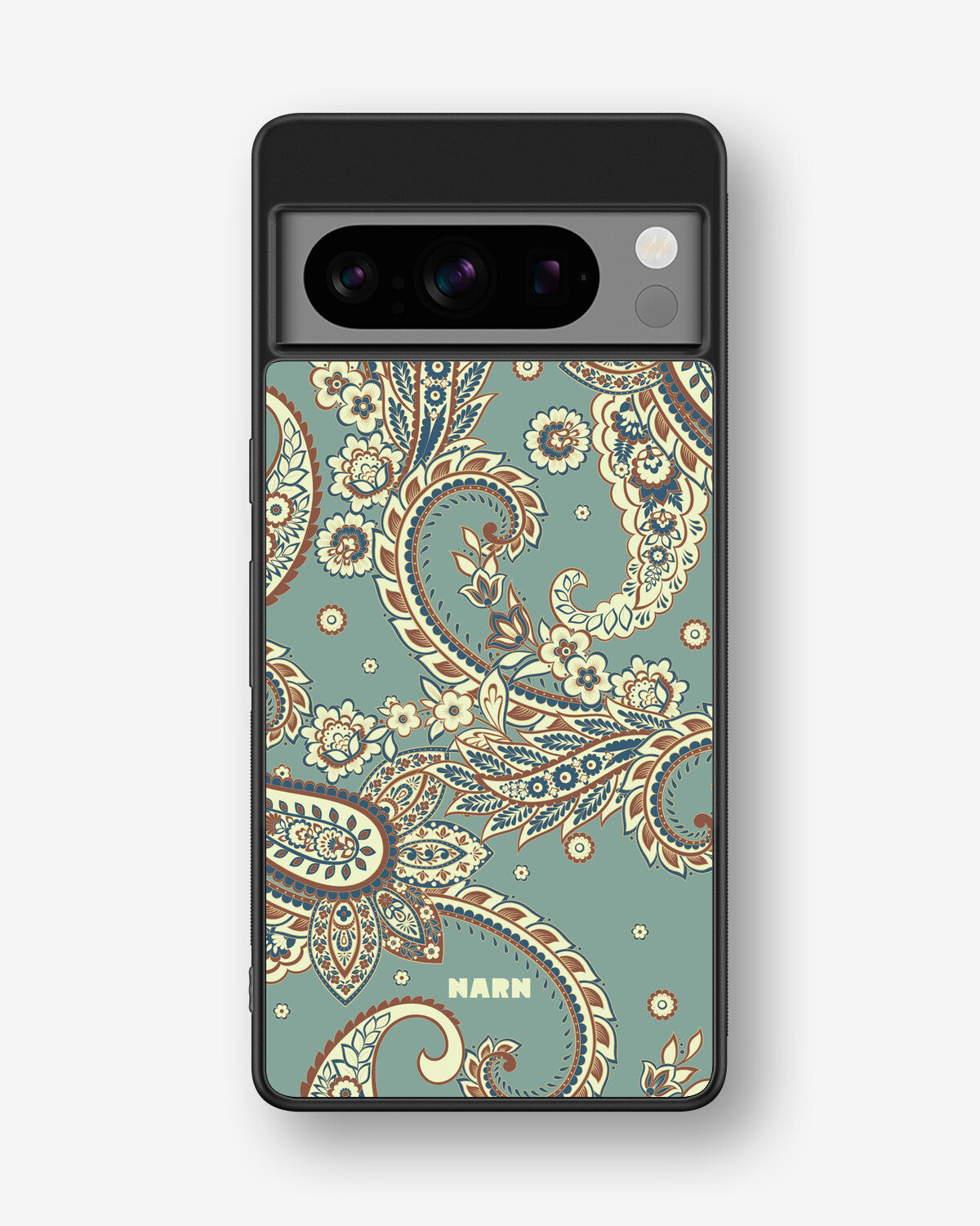 Google Pixel 8 Pro Hard Case – Paisley Green - View 1