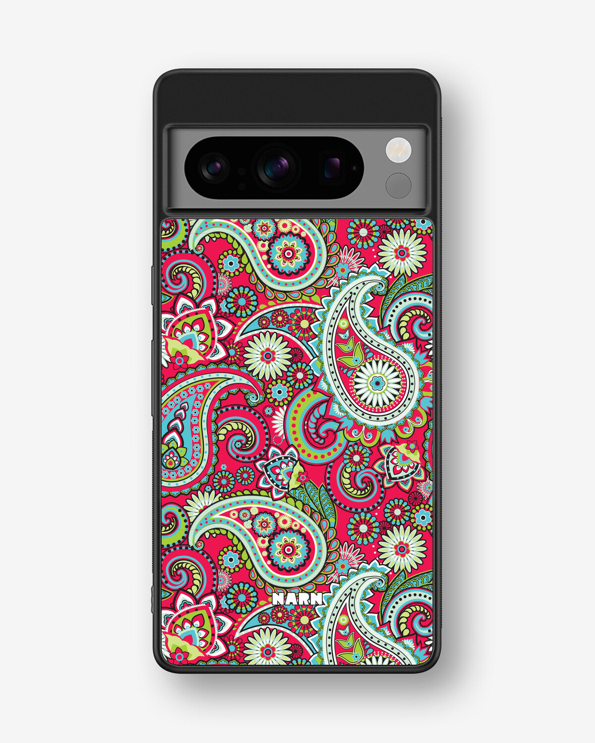 Google Pixel 8 Pro Hard Case – Paisley Paradise - View 1