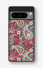 Google Pixel 8 Pro Hard Case – Paisley Paradise - View 1
