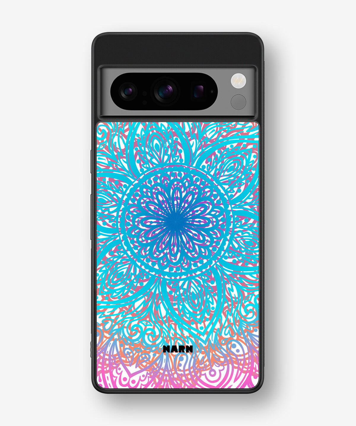 Google Pixel 8 Pro Hard Case – Pastel Mandala - View 1