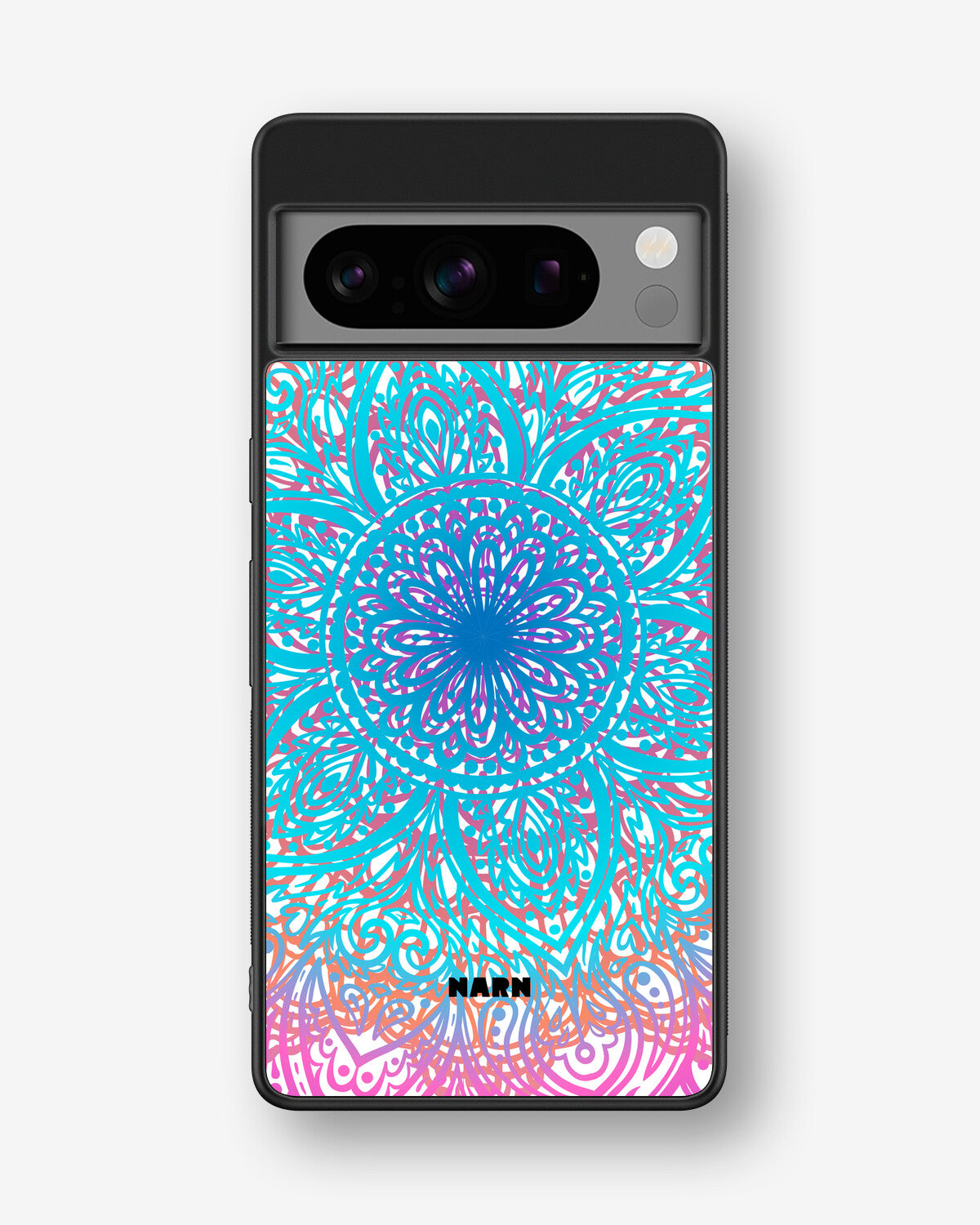 Google Pixel 8 Pro Hard Case – Pastel Mandala - View 1