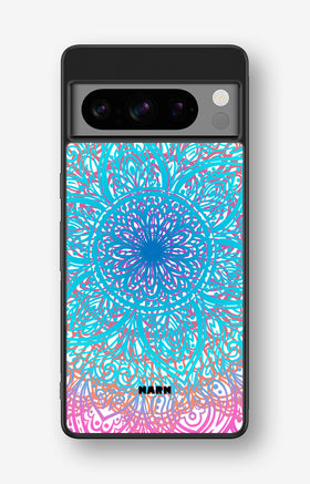 Google Pixel 8 Pro Hard Case – Pastel Mandala - View 1