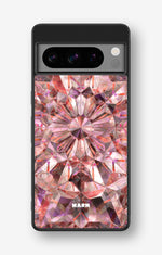 Google Pixel 8 Pro Hard Case – Pink Crystals - View 1