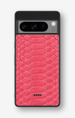 Google Pixel 8 Pro Hard Case – Pink Snake - View 1
