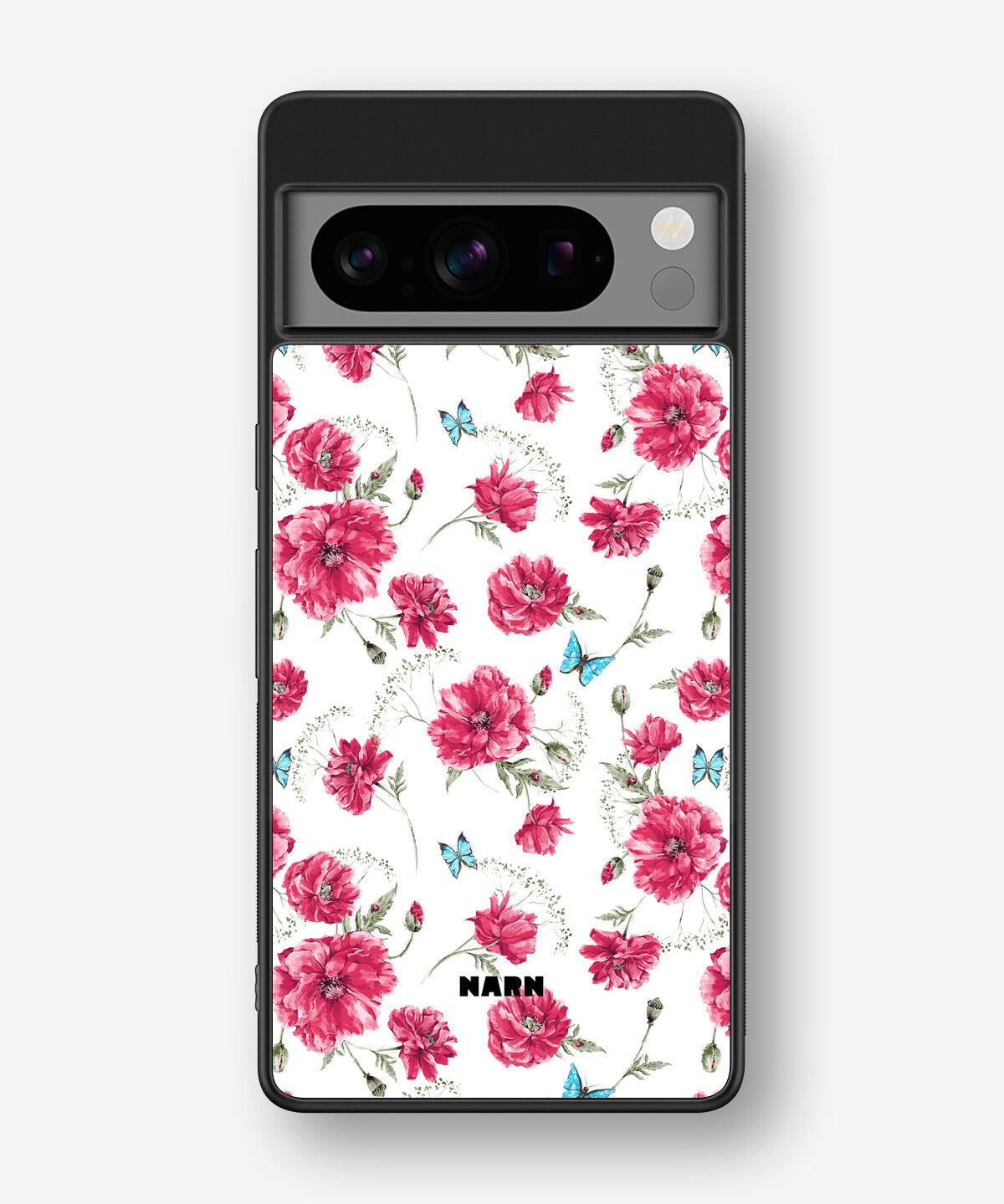 Google Pixel 8 Pro Hard Case – Poppies in Bloom - View 1