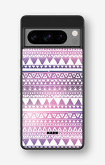 Google Pixel 8 Pro Hard Case – Purple Aztec - View 1