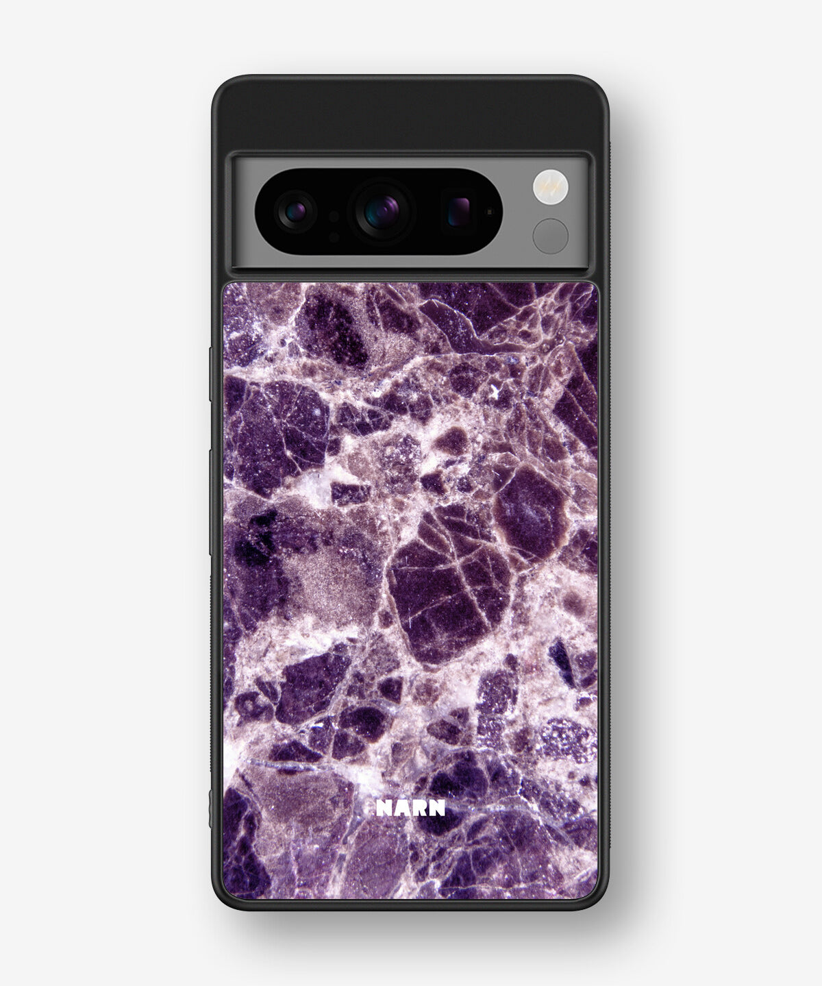 Google Pixel 8 Pro Hard Case – Purple Marble - View 1