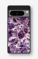 Google Pixel 8 Pro Hard Case – Purple Marble - View 1