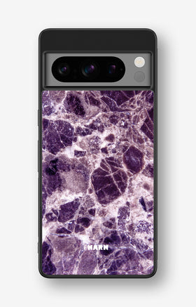 Google Pixel 8 Pro Hard Case – Purple Marble - View 1