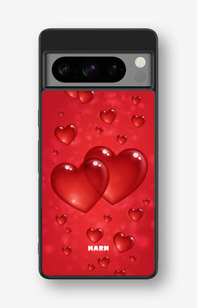 Google Pixel 8 Pro Hard Case – Red Romance - View 1