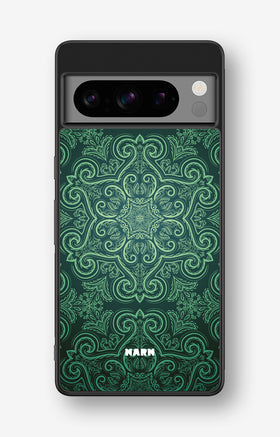 Google Pixel 8 Pro Hard Case – Retro Forest - View 1